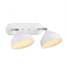 TRATT kinkiet 2x6W LED biały